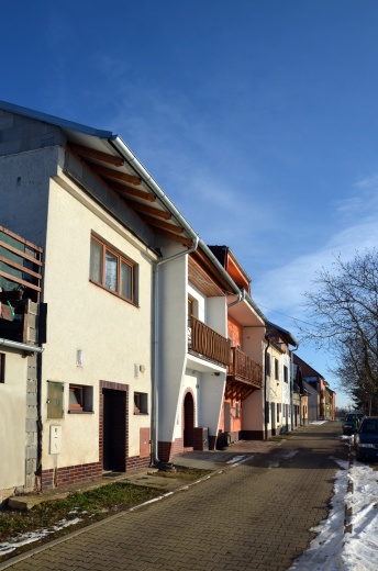 Část vinných sklepů