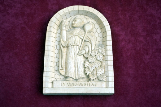 Sv. Urban, 2002, lipové dřevo, 27 x 19,5 cm