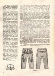 Kožené a látané nohavice na Podluží, číslo 4, strana 54